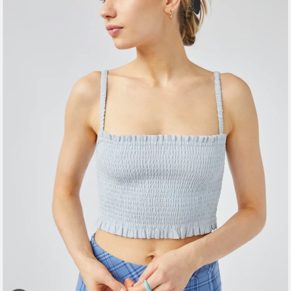 Aritzia Sunday Best Waverly Smocked Camisole, size XXS